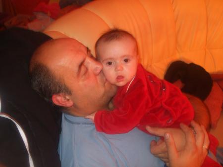 calin avec papa